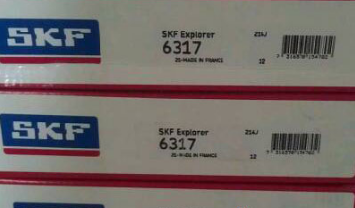 SKF 6317 single row deep groove ball bearings
